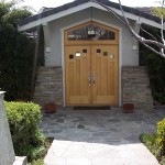 gate house giving access to private front yard